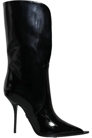 Dolce & Gabbana Dames, Schoenen, Zwart, Maat: 40 EU Katoen