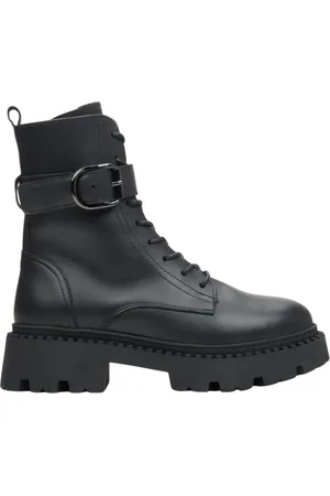 Estro Dames, Schoenen, Zwart, Maat: 39 EU Leer