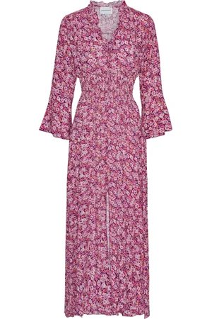 American Dreams Dames, Jurken, Paars, Maat: XL Viscose
