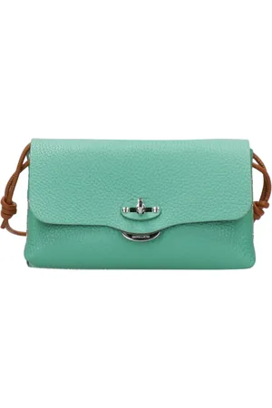 Zanellato Dames, Tassen, Blauw, Maat: ONE Size Leer