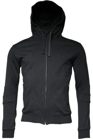 Dolce & Gabbana Heren, Sweatshirts & Hoodies, Zwart, Maat: XS Katoen
