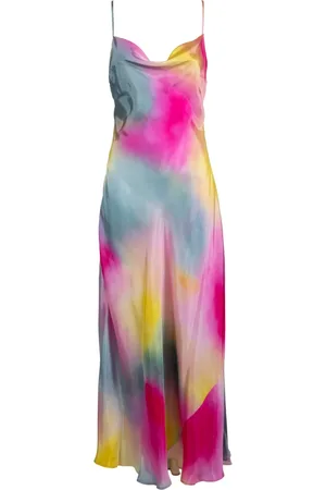 Msgm Dames, Jurken, Veelkleurig, Maat: S Viscose