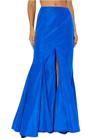 Cult Gaia Dames, Rokken, Blauw, Maat: XS Poliester
