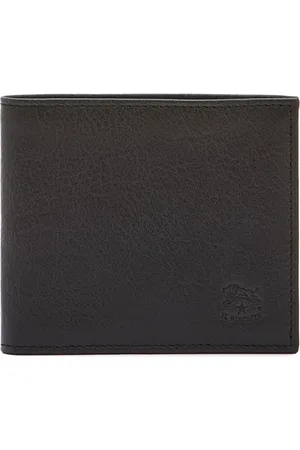 IL BISONTE Heren, Accessoires, Blauw, Maat: ONE Size Leer