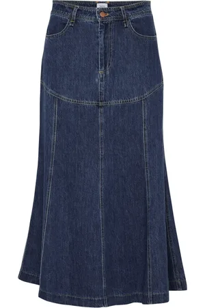 Saint Tropez Dames, Rokken, Blauw, Maat: XS Denim