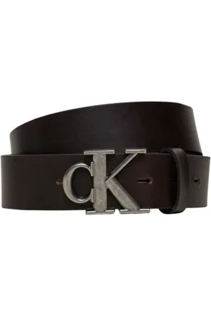 Calvin Klein Heren, Accessoires, Bruin, Maat: 105 CM Leer