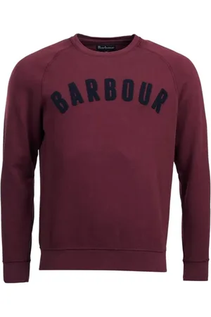 Barbour Heren, Sweatshirts & Hoodies, Rood, Maat: S Katoen