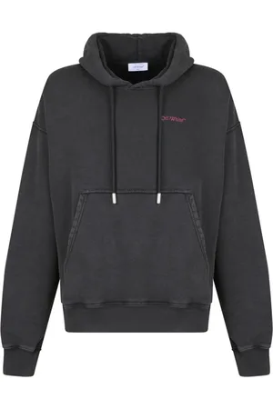 OFF-WHITE Heren, Sweatshirts & Hoodies, Zwart, Maat: M Katoen