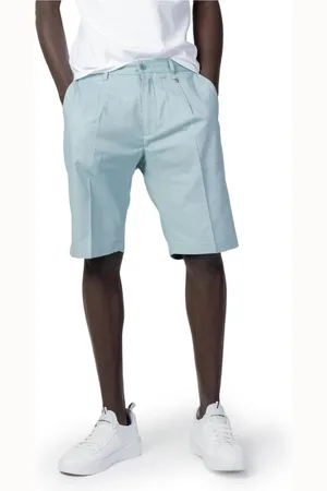 Antony Morato Heren, Korte broeken, Blauw, Maat: 2XL Linnen