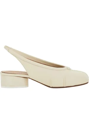Maison Margiela Dames, Schoenen, Wit, Maat: 37 EU Leer