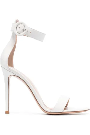 Gianvito Rossi Dames, Schoenen, Wit, Maat: 38 EU Leer