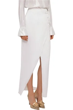 GENNY Dames, Rokken, Wit, Maat: 2XS