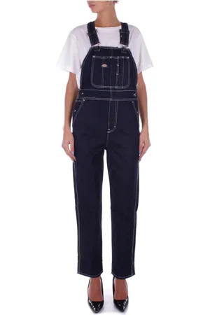 Dickies Dames, Jumpsuits & Playsuits, Blauw, Maat: XS Denim