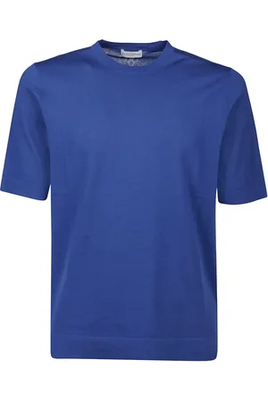 BALLANTYNE Heren, Tops, Blauw, Maat: XL Katoen