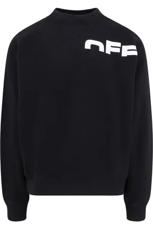 OFF-WHITE Heren, Sweatshirts & Hoodies, Zwart, Maat: XL Katoen