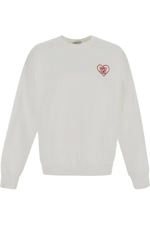 Family First Heren, Sweatshirts & Hoodies, Wit, Maat: XL Katoen