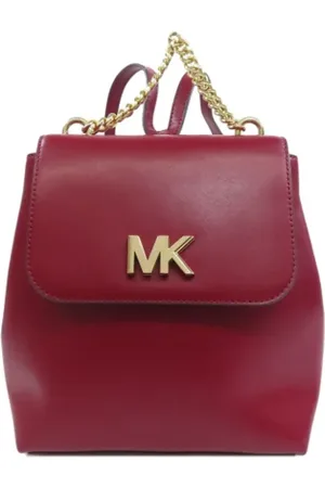 Michael Kors Dames, Pre-owned, Rood, Maat: ONE Size Leer