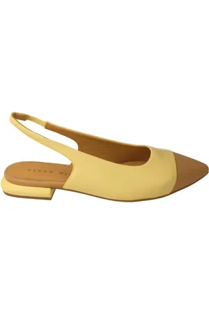 Pedro Miralles Dames, Schoenen, Geel, Maat: 37 EU Leer