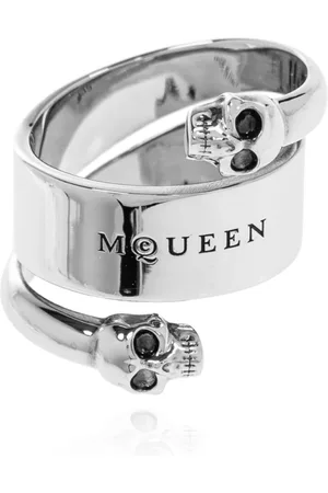 Alexander McQueen Heren, Accessoires, Grijs, Maat: 58 MM