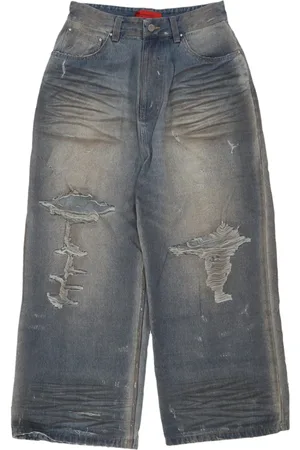 Acupuncture Heren, Jeans, Blauw, Maat: XL Katoen