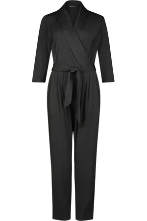 Betty Barclay Dames, Jumpsuits & Playsuits, Zwart, Maat: 3XL Jersey