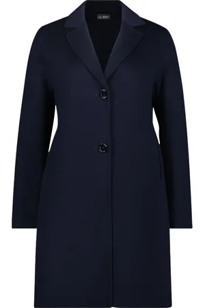gil-bret Dames, Mantels, Blauw, Maat: 2XL Wol