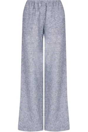 Armani Exchange Dames, Broeken, Grijs, Maat: M Katoen