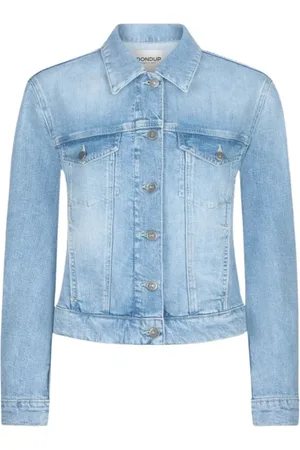 Dondup Dames, Jassen, Blauw, Maat: S Denim