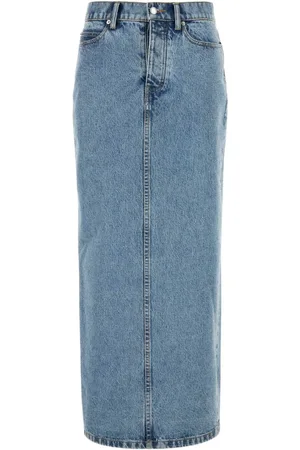 Alexander Wang Dames, Rokken, Blauw, Maat: W26 Denim