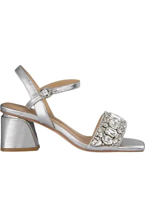 Alma en Pena Dames, Schoenen, Grijs, Maat: 35 EU Leer
