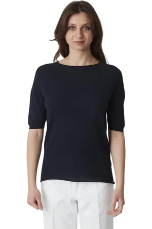 ALPHA STUDIO Dames, Blouses & Shirts, Blauw, Maat: XS
