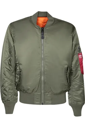 Alpha Industries Heren, Jassen, Groen, Maat: XL Nylon