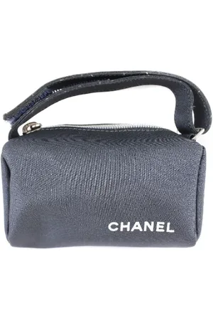 CHANEL Dames, Pre-owned, Grijs, Maat: ONE Size Tweed