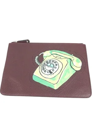 Fendi Dames, Pre-owned, Bruin, Maat: ONE Size Leer