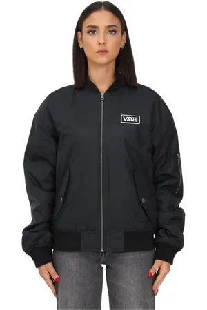 Vans Dames, Jassen, Zwart, Maat: XS Nylon