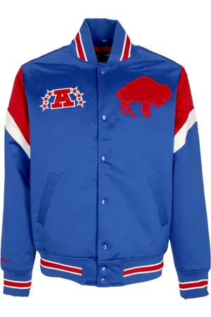 Mitchell & Ness Heren, Jassen, Blauw, Maat: M Poliester