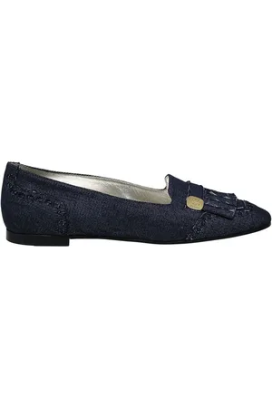 Inès de la Fressange Dames, Schoenen, Blauw, Maat: 36 EU Denim