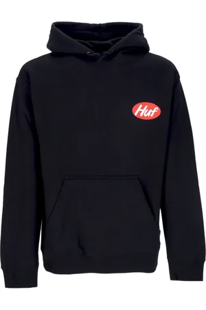 Huf Heren, Sweatshirts & Hoodies, Zwart, Maat: L Katoen