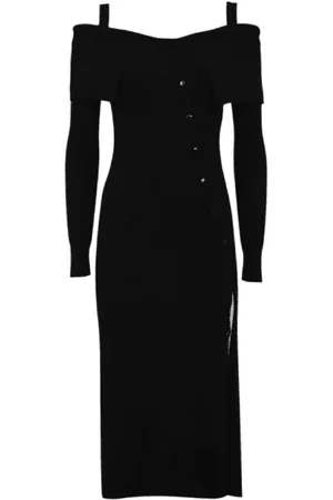 Twin-Set Dames, Jurken, Zwart, Maat: XS Viscose