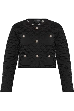 Kate Spade Dames, Jassen, Zwart, Maat: L Poliester