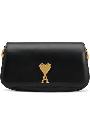 Ami Dames, Tassen, Zwart, Maat: ONE Size Leer