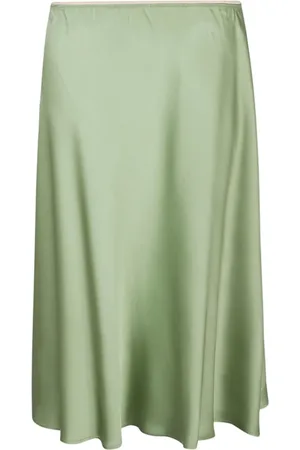 Nº21 Dames, Rokken, Groen, Maat: L Viscose