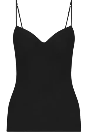 Ibana Dames, Tops, Zwart, Maat: XS Katoen