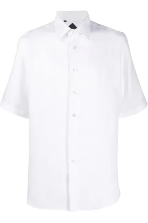 BILLIONAIRE Heren, Overhemden, Wit, Maat: 2XL Katoen