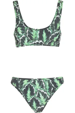 Reina Olga Dames, Badkleding, Groen, Maat: M