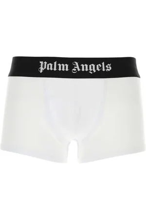 Palm Angels Heren, Ondergoed, Wit, Maat: XL Katoen
