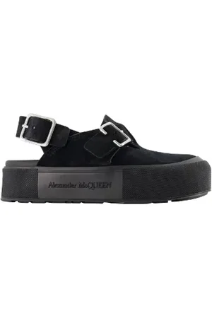 Alexander McQueen Dames, Schoenen, Zwart, Maat: 40 EU Leer