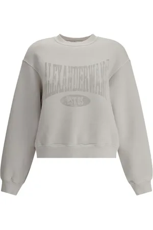 Alexander Wang Dames, Sweatshirts & Hoodies, Wit, Maat: S Katoen