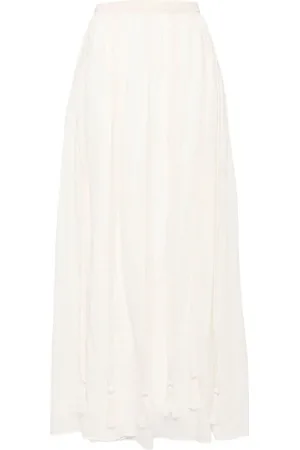 ULLA JOHNSON Dames, Rokken, Wit, Maat: S