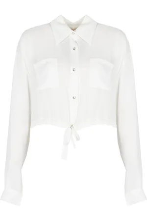 Liu Jo Dames, Blouses & Shirts, Wit, Maat: 2XS